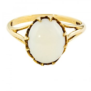 9ct gold Opal Ring size L